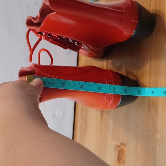 Coach Rain Boots US Size 5 Color Red For Women - Picture 12 of 15